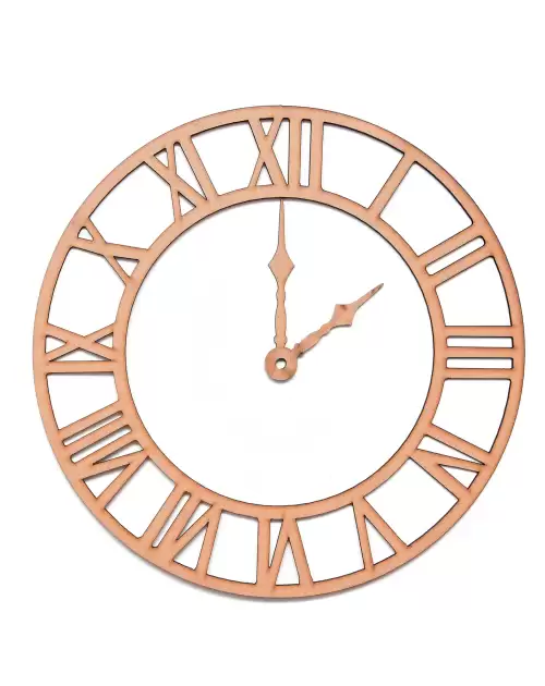 MDF Clock